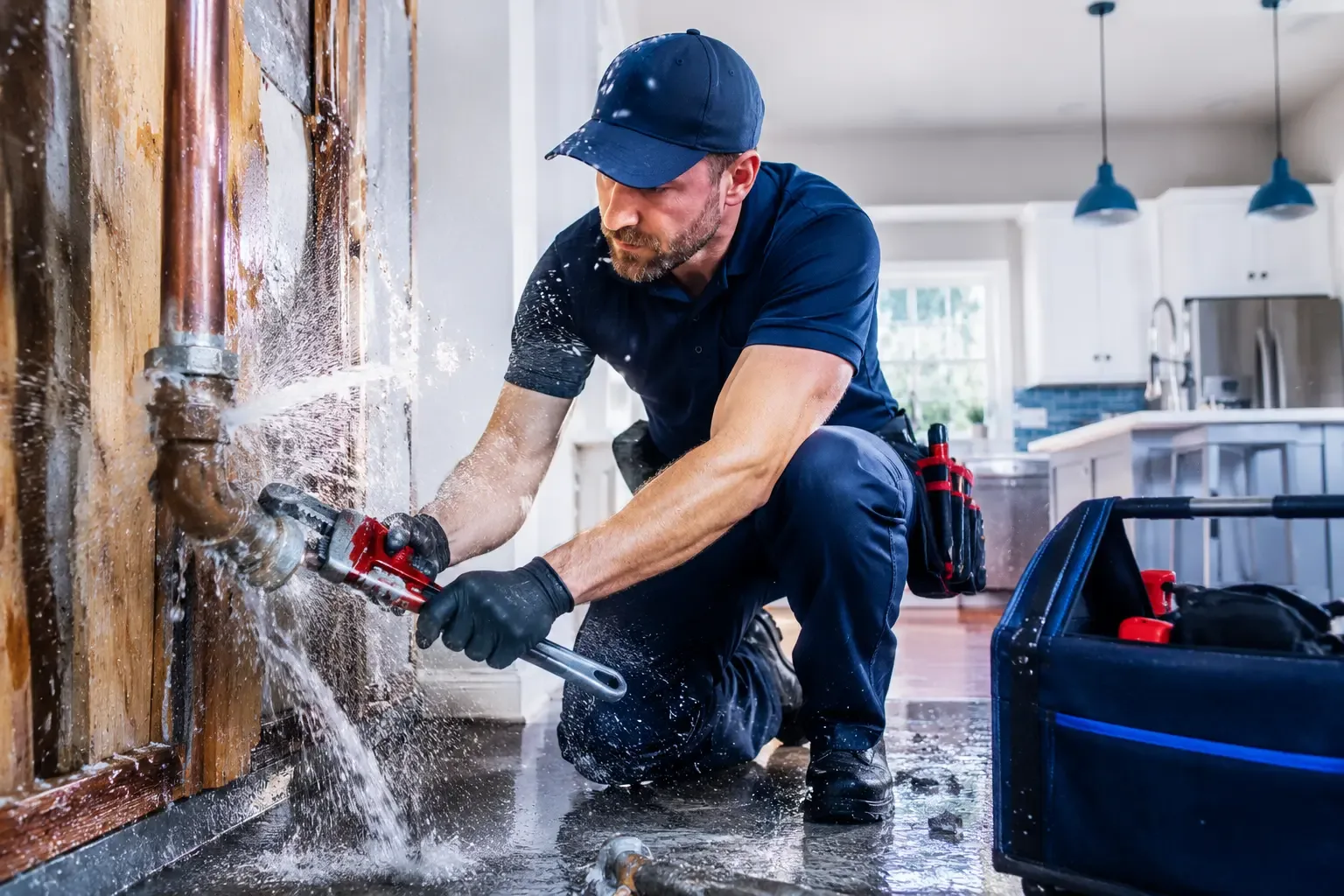Local emergency pipe repair professionals in Williamsville, IL